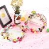 The ten-lamp and ten-flower illuminated garland headwear for women, a Korean version of the rattan headwear, is selling well at tourist attractions Specification image